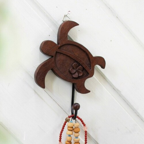 フック カービングフック 木製 ホヌ