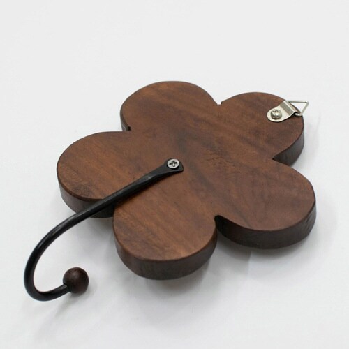 フック カービングフック 木製 プルメリア