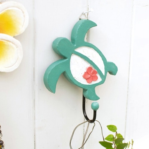 フック カービングフック ハワイアン カラー ホヌ