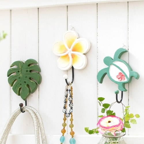 フック カービングフック ハワイアン カラー ホヌ