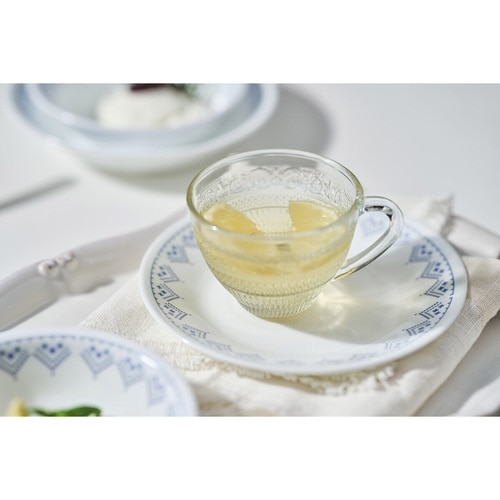 プレート 17cm CORELLE パッチワーク