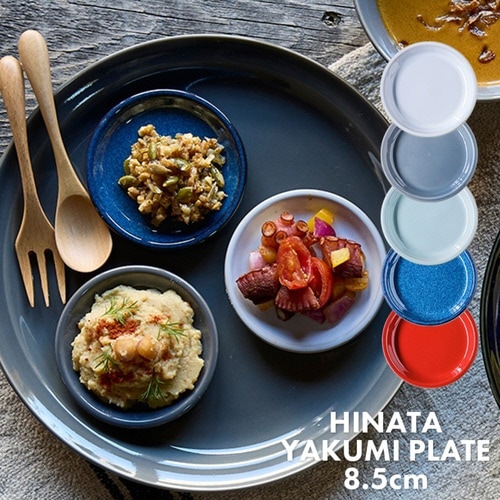 プレート 8.5cm HINATA 陶器 ネイビー