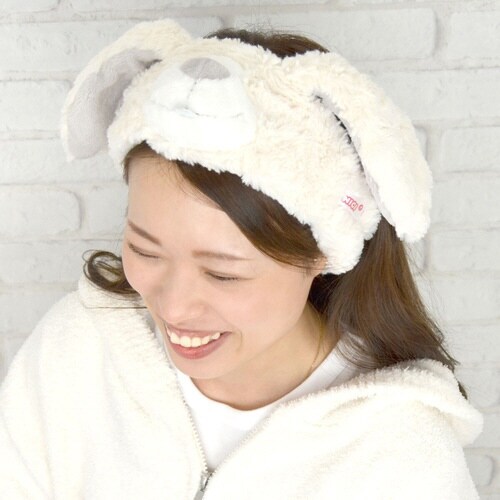 ヘアバンド NICI ニキ ユキウサギ×2