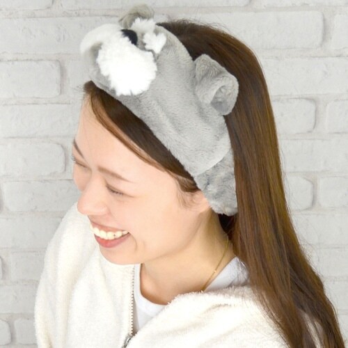 ヘアバンド NICI ニキ シュナウザー×2