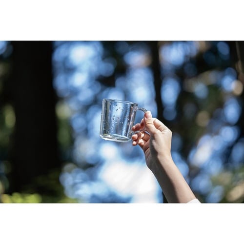 マグカップ260mlキャプテンスタッグクリア×2