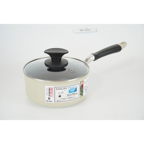 片手鍋 18cm IH対応 ふっ素樹脂加工×2