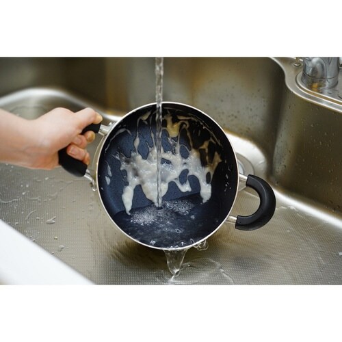 両手鍋 20cm IH対応 ふっ素樹脂加工×2