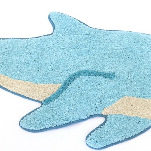 玄関マット 50×120cm 室内 ロング イルカ