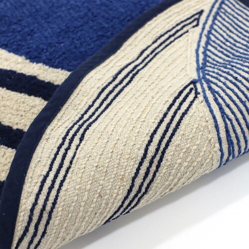 玄関マット 50×120cm 室内 ロング クジラ