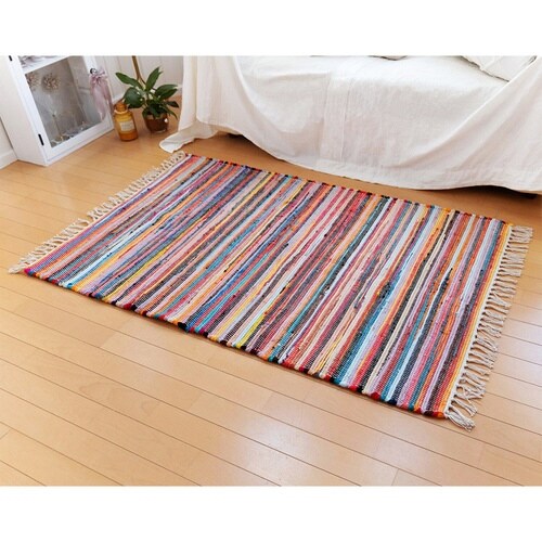 玄関マット 90×135cm 室内 ミックスカラー