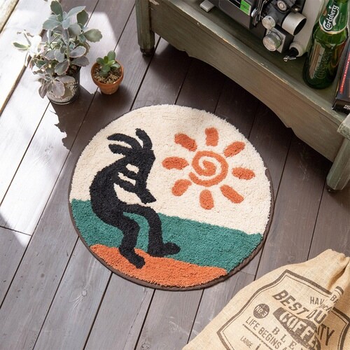 玄関マット 40×40cm 室内 ココペリサン