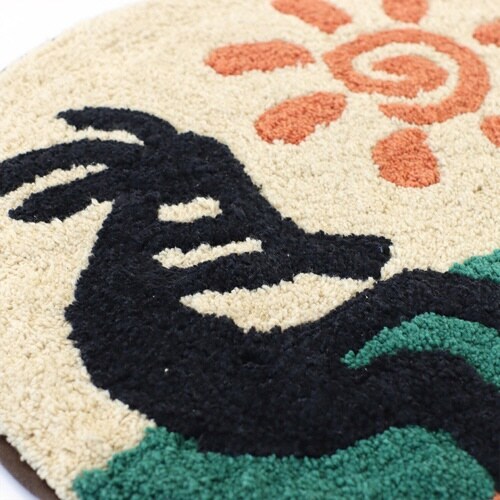 玄関マット 40×40cm 室内 ココペリサン