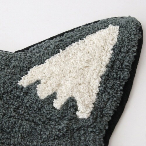 玄関マット 40×50cm 室内 ハチワレねこ