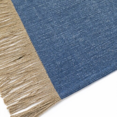 玄関マット 40×60cm 室内 ネイビー