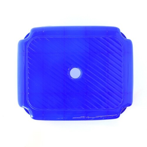 スツール 座面高18.5cm ブルー