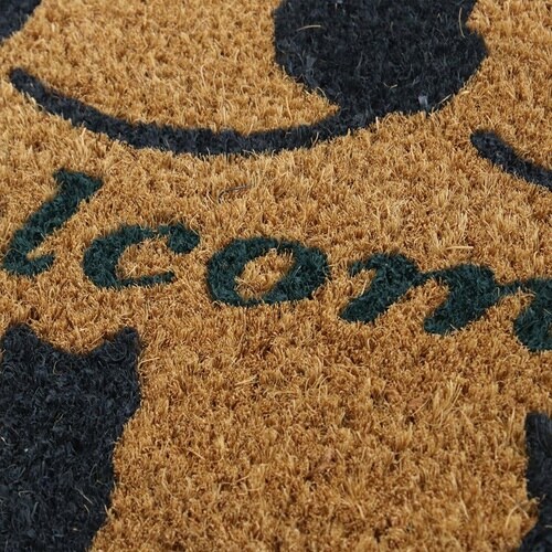 玄関マット 屋外 泥落とし キャットテイル×2