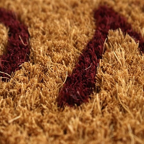 玄関マット コイヤーマット 40×60 ロータス