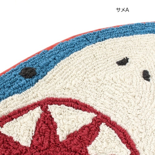 玄関マット 45×51cm 室内 動物 サメ