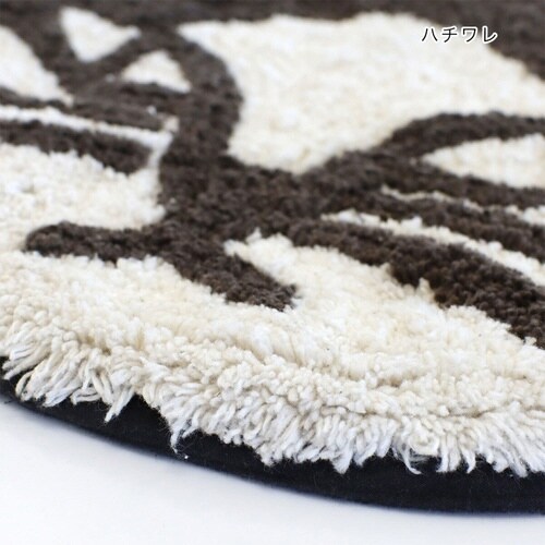 玄関マット 83×125cm 室内 ハチワレ