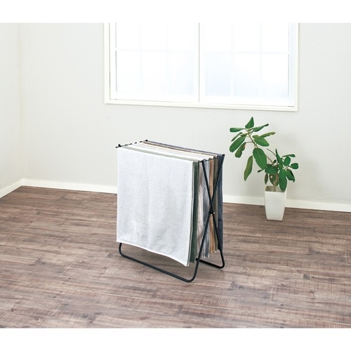 タオルスタンド ブラック ポーリッシュ