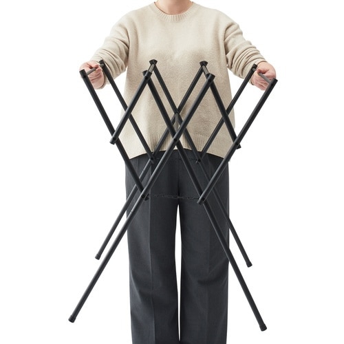 タオルスタンド ブラック ポーリッシュ タオル干し