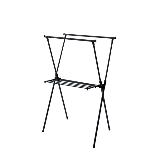 物干し 室内 ブラック ポーリッシュ