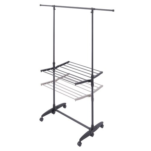 物干し 室内 ブラック ポーリッシュ