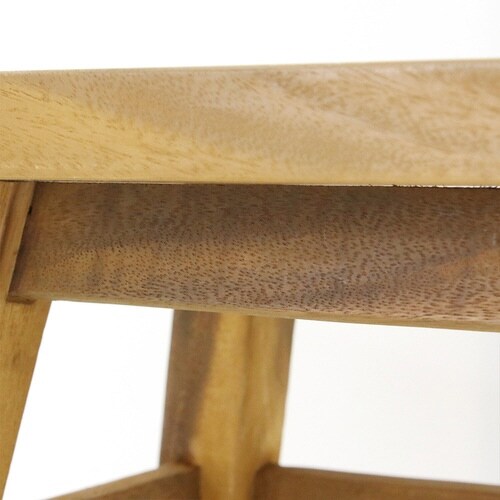 スツール 座面高25.5cm 天然木