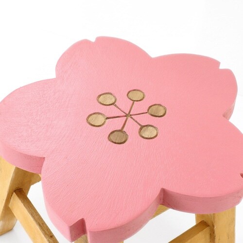 スツール 座面高25から26cm サクラ 天然木