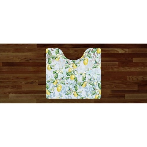 トイレマット クリア 拭ける レモン×2