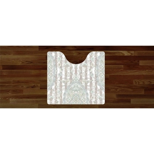 トイレマット クリア 拭ける サラサ×2