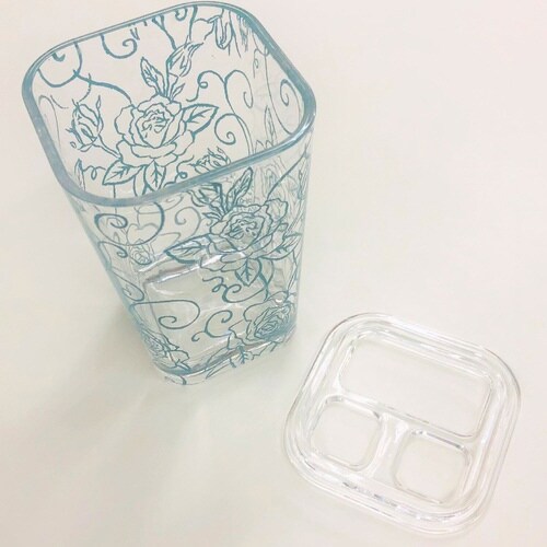 クリアローズ 歯ブラシスタンド ライトブルー