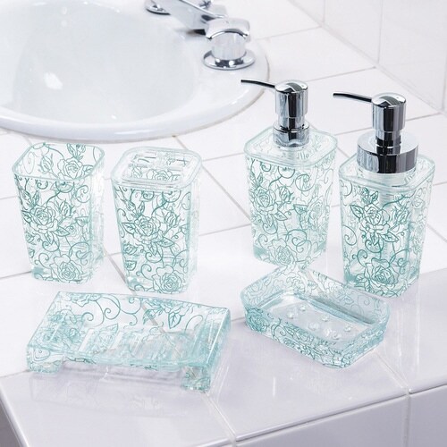 クリアローズ 歯ブラシスタンド ライトブルー