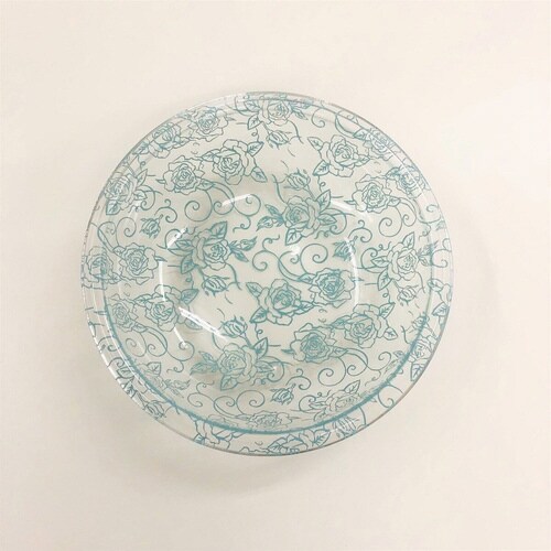 湯おけ 洗面器 クリアローズ ライトブルー