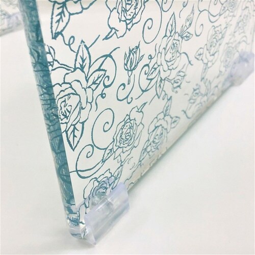 風呂椅子 クリアローズ 25cm ライトブルー