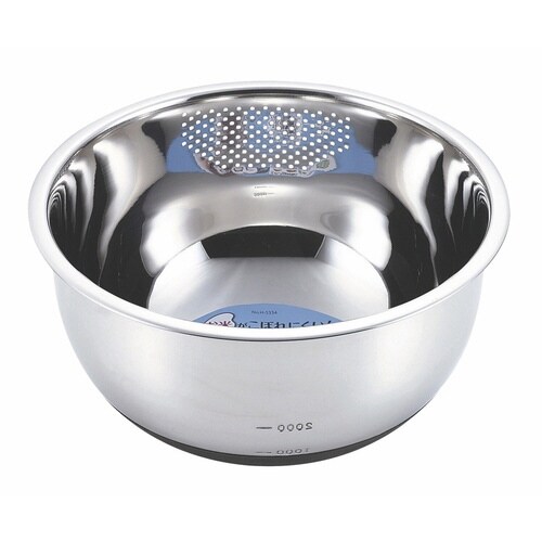 米とぎボウル 24cm ステンレス製 ララシャイン