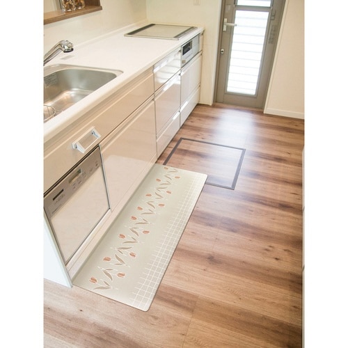 キッチンマット チューリップ×2