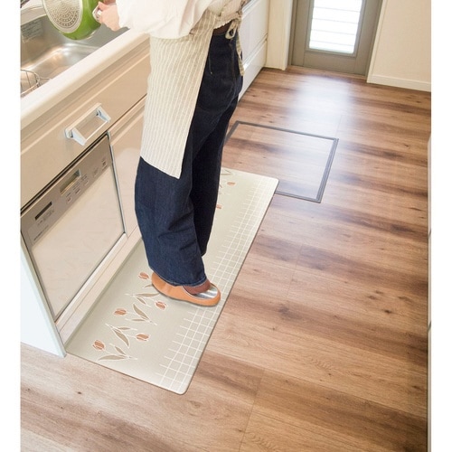 キッチンマット チューリップ×2