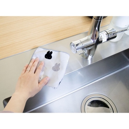 ふきん マイクロファイバーふきん ならびミッフィー