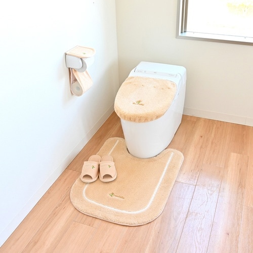 トイレマット ロング コムフォルタ6 ベージュ×2