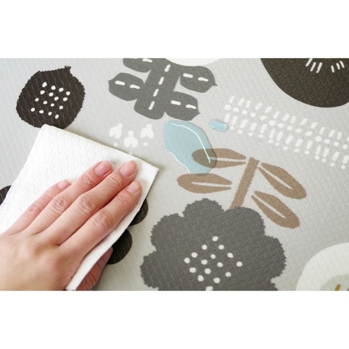 トイレマット 拭ける 55×60cm キンプ