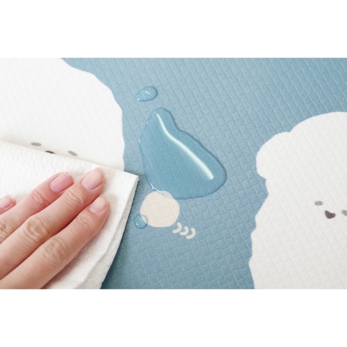 トイレマット 拭ける ビションフリーゼ