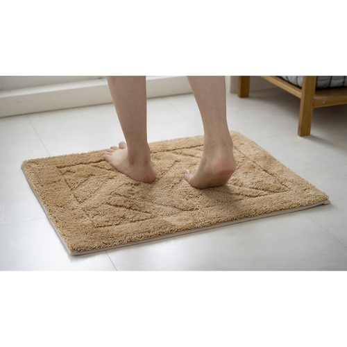 バスマット 乾度良好 リッカ ベージュ