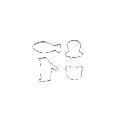 クッキー型 ラフィネ ステンレス 4個入り