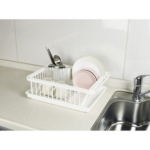 水切りラック キッチンメイト 水切りカゴ×2