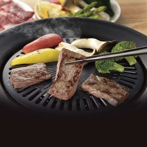 焼肉グリル 32cm 丸型 カセットコンロ専用×2