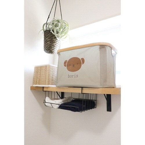 バスケット バンブーバスケット ミッフィー ボリス