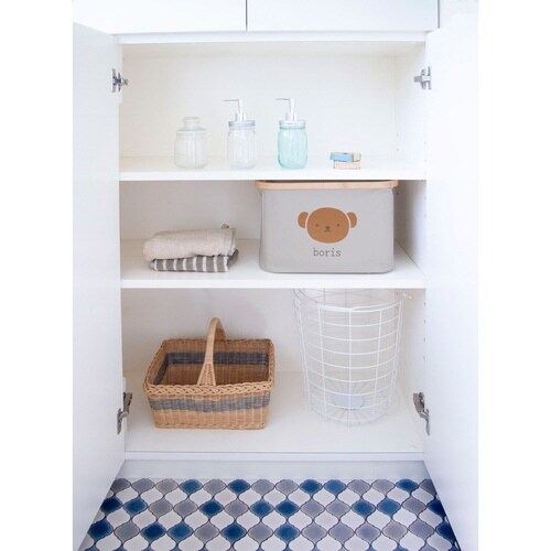 バスケット バンブーバスケット ミッフィー ボリス