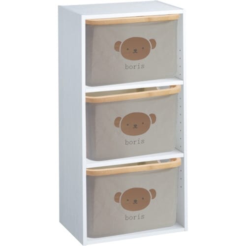 バスケット バンブーバスケット ミッフィー ボリス