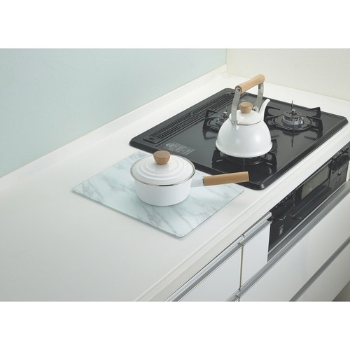 鍋敷きスキット ガラスプレート 40×30cm×2